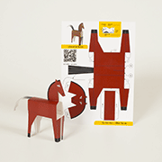 Card horse